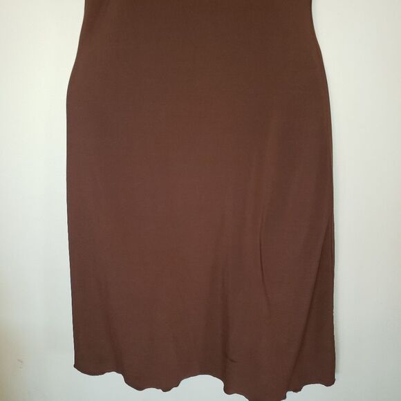 Vintage NWT Charlotte Russe Brown Halter Dress S | Y2K Party Clubwear Retro - Picture 5 of 8